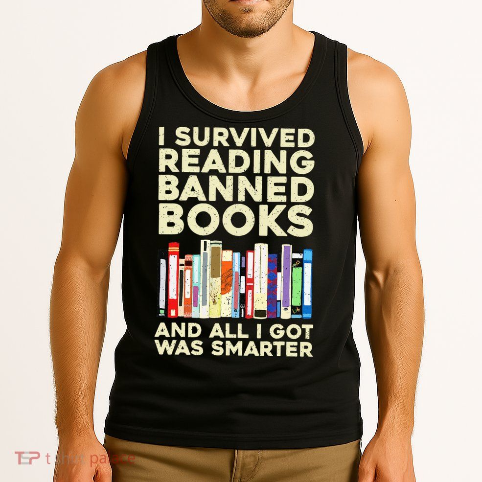 Funny Banned Books Art For  Cool Read Banned Books  Tank Top