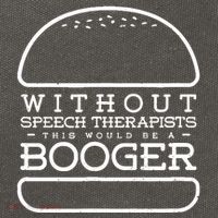 Funny Booger Burger Speech Therapy For Speech Therapist Cotton Canvas Backpack