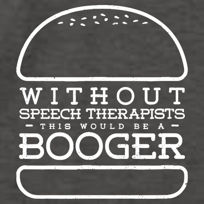 Funny Booger Burger Speech Therapy For Speech Therapist Vector Backpack