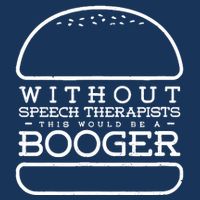 Funny Booger Burger Speech Therapy For Speech Therapist 16 in Basic Backpack