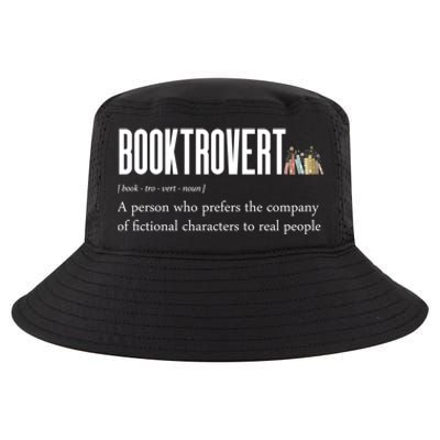 Funny Booktrovert Book Lover Bookish Reading Library Gift Cool Comfort Performance Bucket Hat