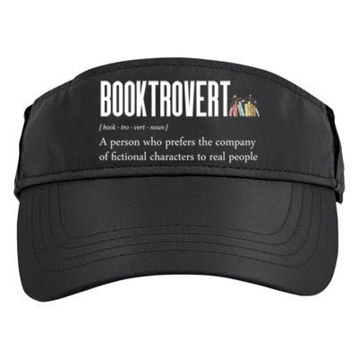 Funny Booktrovert Book Lover Bookish Reading Library Gift Adult Drive Performance Visor