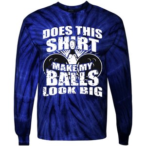 Funny Bowling Ball Shirts Gag Gift Bowling Shirts For Men Tie-Dye Long Sleeve Shirt