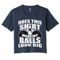 Funny Bowling Ball Shirts Gag Gift Bowling Shirts For Men Women's Crop Top Tee