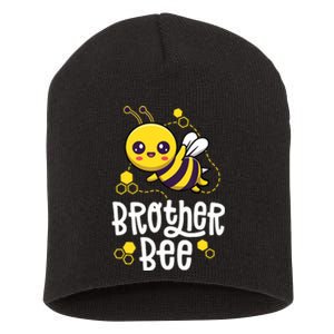 Family Bees Brother Bro First Bee Day Outfit Birthday Short Acrylic Beanie