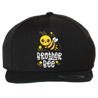 Family Bees Brother Bro First Bee Day Outfit Birthday Wool Snapback Cap