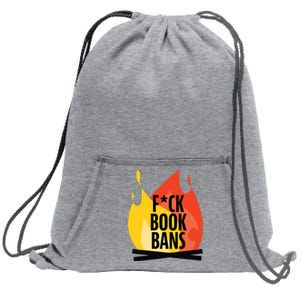 Fuck Book Bans Sweatshirt Cinch Pack Bag