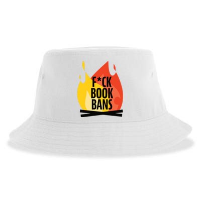 Fuck Book Bans Sustainable Bucket Hat