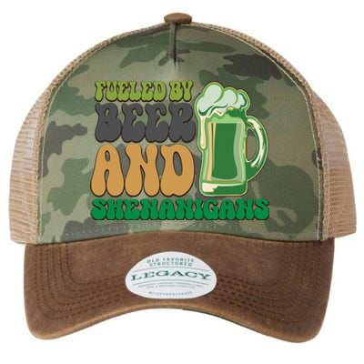 Fueled By Beer And Shenanigans Legacy Tie Dye Trucker Hat