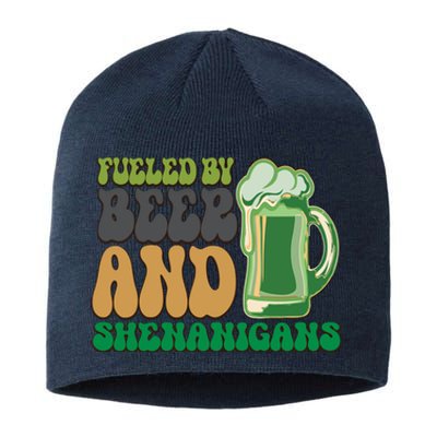 Fueled By Beer And Shenanigans Sustainable Beanie