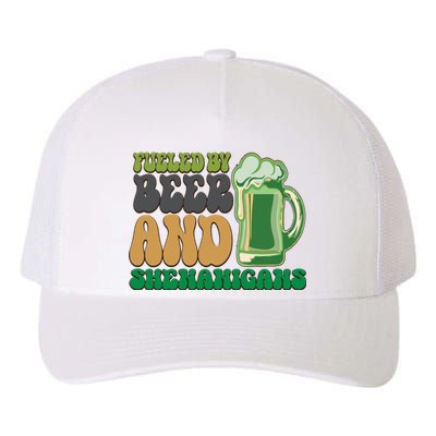 Fueled By Beer And Shenanigans Yupoong Adult 5-Panel Trucker Hat