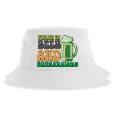 Fueled By Beer And Shenanigans Sustainable Bucket Hat