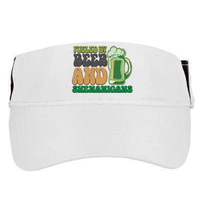 Fueled By Beer And Shenanigans Adult Drive Performance Visor