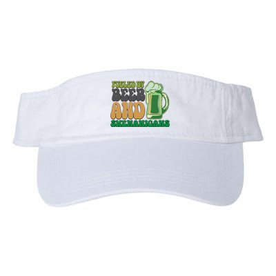 Fueled By Beer And Shenanigans Valucap Bio-Washed Visor