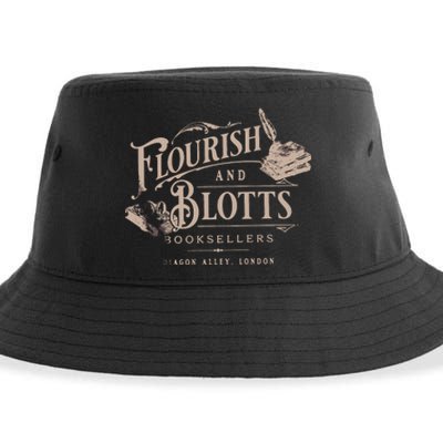 Flourish Blotts Bookish HP Fan Potter Sustainable Bucket Hat