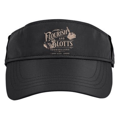 Flourish Blotts Bookish HP Fan Potter Adult Drive Performance Visor