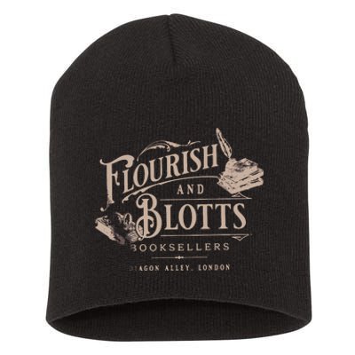 Flourish Blotts Bookish HP Fan Potter Short Acrylic Beanie