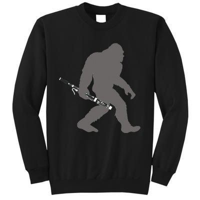 Funny Bassoonist Bigfoot Musician With Bassoon Sweatshirt