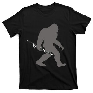 Funny Bassoonist Bigfoot Musician With Bassoon T-Shirt