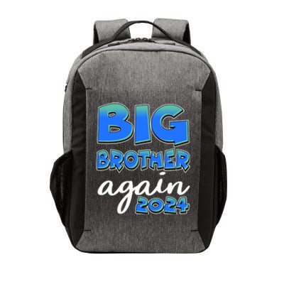 Funny Big Brother Again 2024 New Baby Sibling Vector Backpack