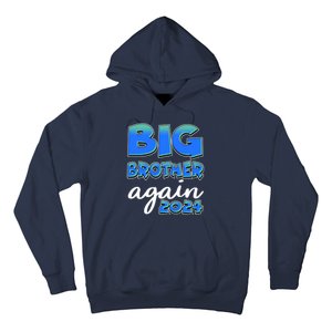 Funny Big Brother Again 2024 New Baby Sibling Hoodie