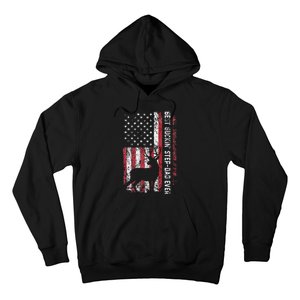 Flag Best Buckin Step Dad Ever Deer Hunting Fathers Day Hoodie