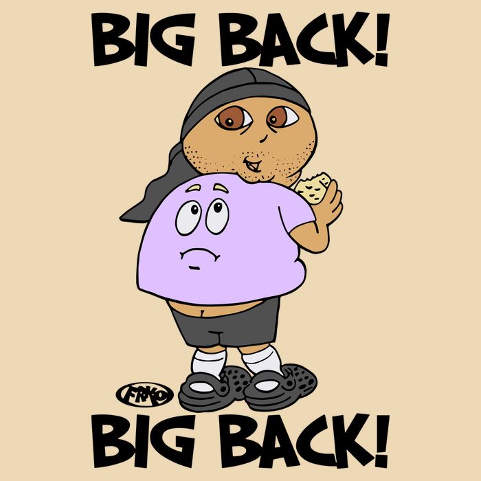 Frko Big Back Big Back Zip Tote Bag