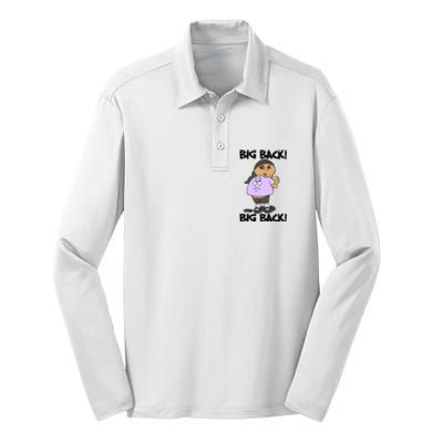 Frko Big Back Big Back Silk Touch Performance Long Sleeve Polo