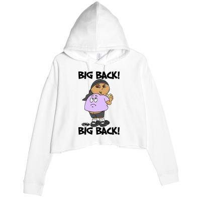 Frko Big Back Big Back Crop Fleece Hoodie