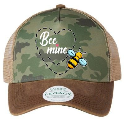 Funny Bee Beekeeper Valentines Day Gift Legacy Tie Dye Trucker Hat