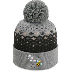 Funny Bee Beekeeper Valentines Day Gift The Baniff Cuffed Pom Beanie