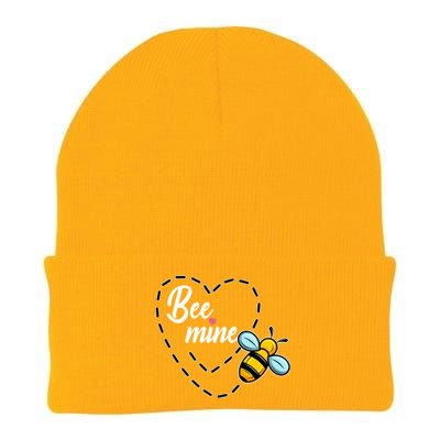 Funny Bee Beekeeper Valentines Day Gift Knit Cap Winter Beanie