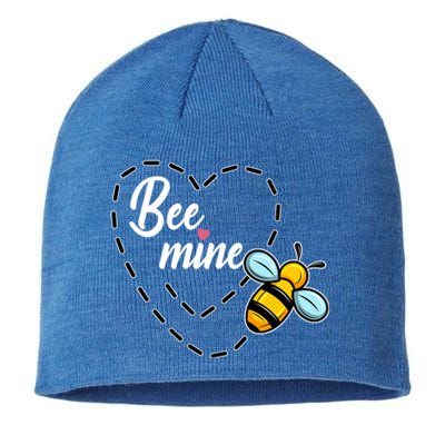 Funny Bee Beekeeper Valentines Day Gift Sustainable Beanie