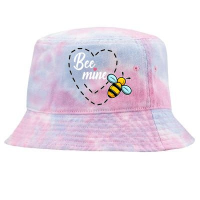 Funny Bee Beekeeper Valentines Day Gift Tie-Dyed Bucket Hat