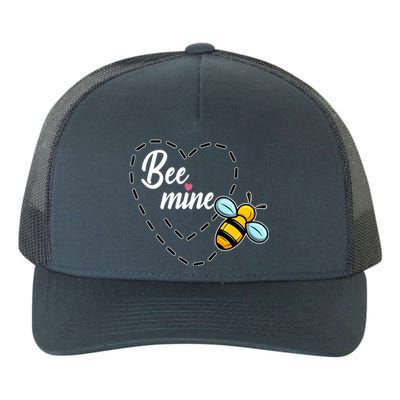 Funny Bee Beekeeper Valentines Day Gift Yupoong Adult 5-Panel Trucker Hat