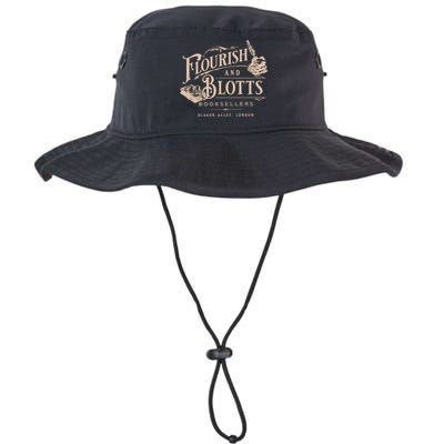 Flourish Blotts Bookish Hp Fan Potter Legacy Cool Fit Booney Bucket Hat