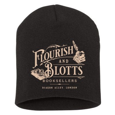 Flourish Blotts Bookish Hp Fan Potter Short Acrylic Beanie