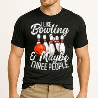 Funny Bowling Bowler Tenpin Bowling Cooling Performance Crew T-Shirt