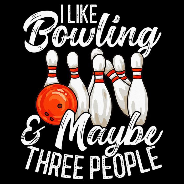 Funny Bowling Bowler Tenpin Bowling Cooling Performance Crew T-Shirt