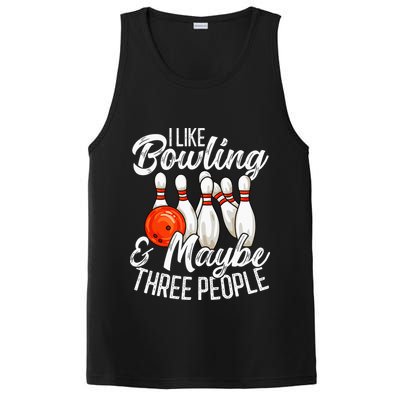 Funny Bowling Bowler Tenpin Bowling PosiCharge Competitor Tank