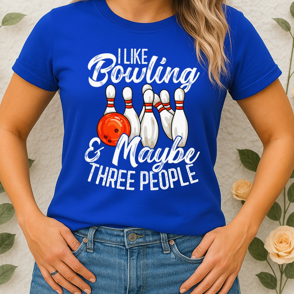 Funny Bowling Bowler Tenpin Bowling Womens T-Shirt