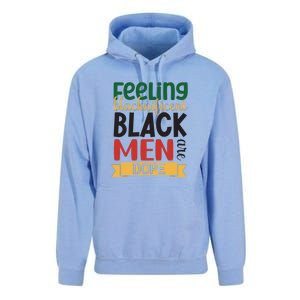 Feeling Blacknificent Black Man Are Dope For Black History Month Gift Unisex Surf Hoodie