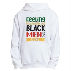 Feeling Blacknificent Black Man Are Dope For Black History Month Gift Urban Pullover Hoodie