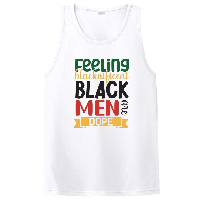 Feeling Blacknificent Black Man Are Dope For Black History Month Gift PosiCharge Competitor Tank