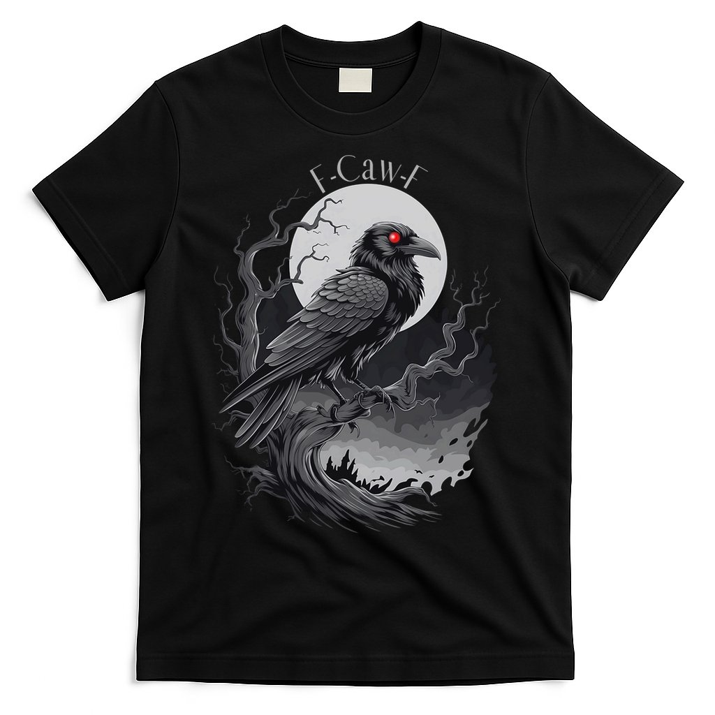 F-Caw-F Black Bird  T-Shirt