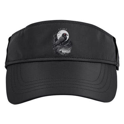 F-Caw-F Black Bird  Adult Drive Performance Visor