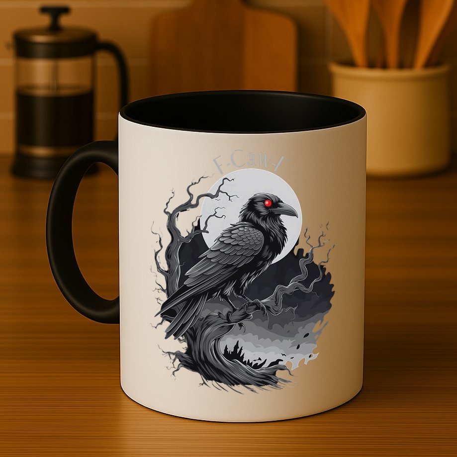 F-Caw-F Black Bird  Mug