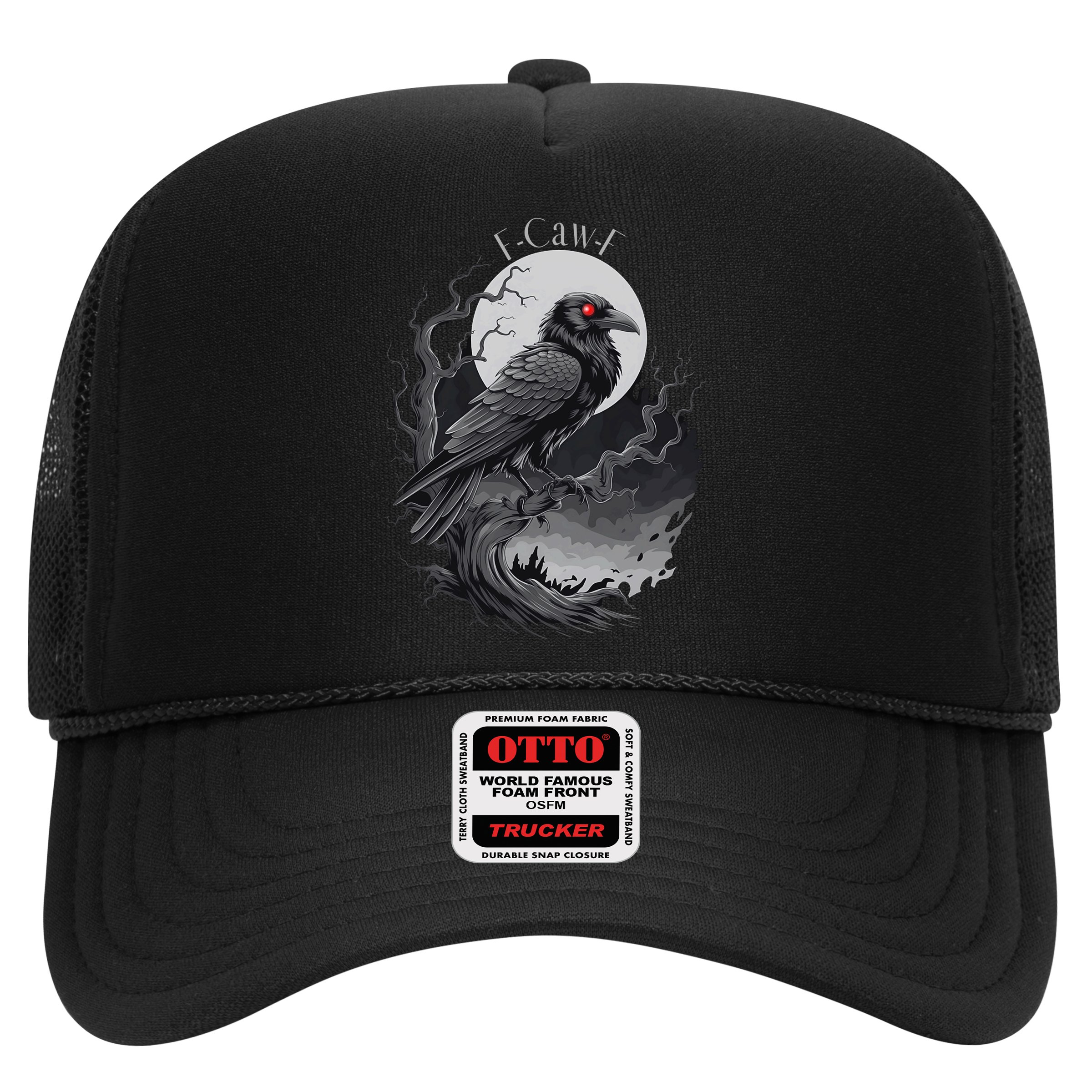 F-Caw-F Black Bird  Hat