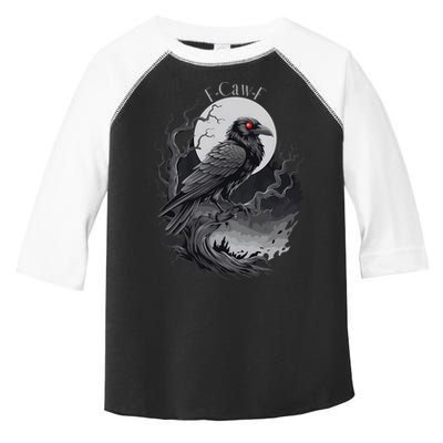 F-Caw-F Black Bird  Toddler Fine Jersey T-Shirt