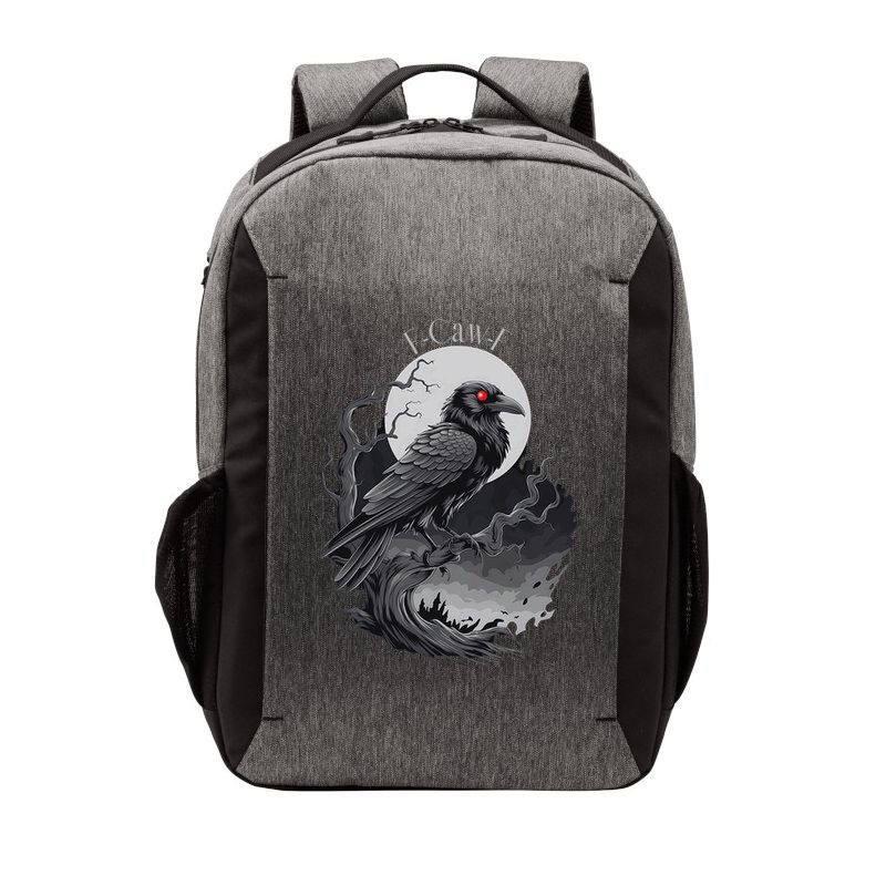 F-Caw-F Black Bird  Vector Backpack